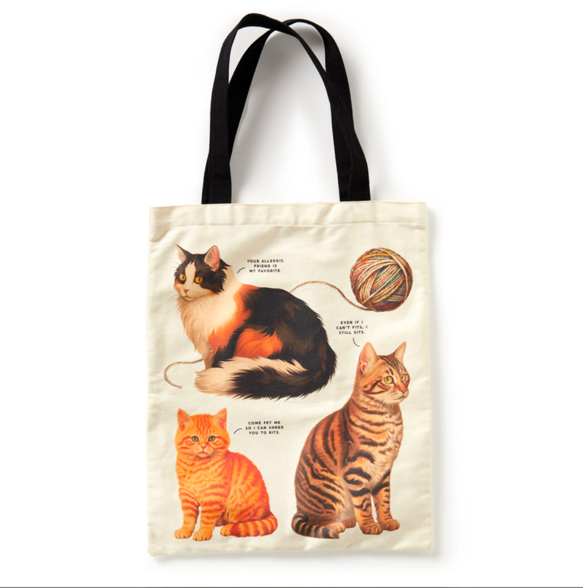 Moody Cats Tote Bag
