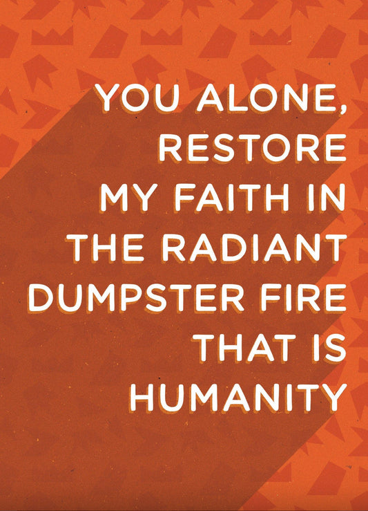 You Alone Restore My Faith Card
