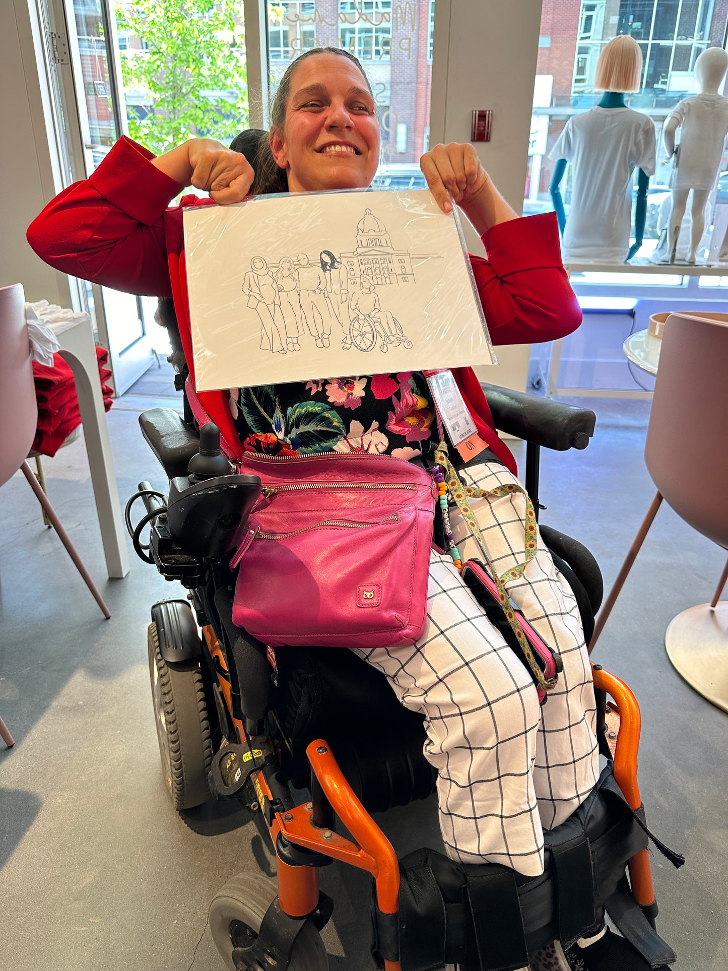 Madame Premier Legislature Letterpress Print