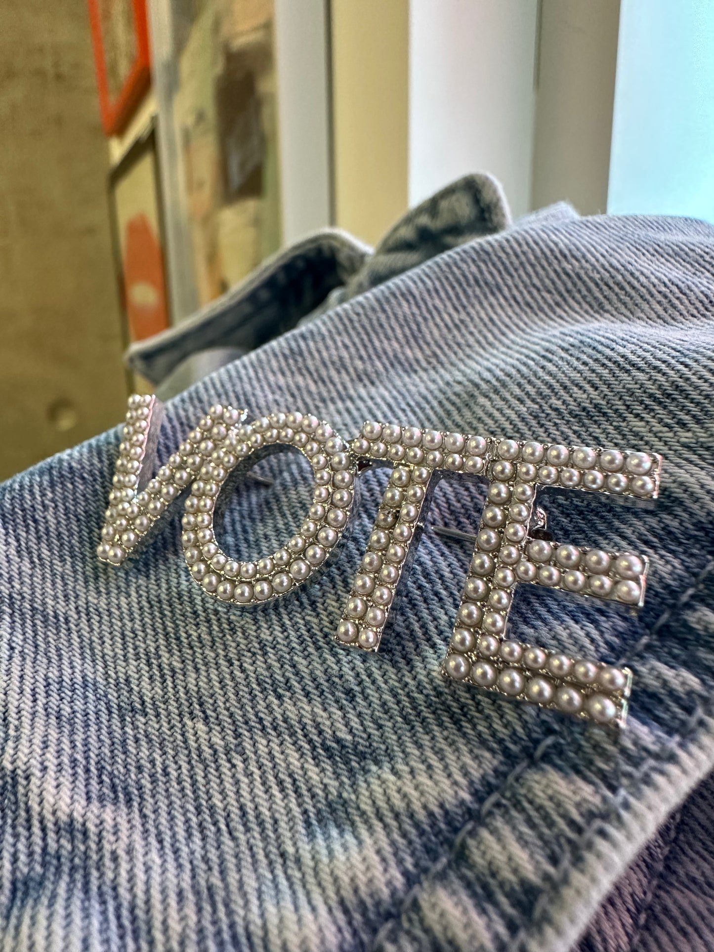 Madame Premier Vote Brooches