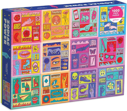 Galison Zodiac Power 1000 Piece Puzzle