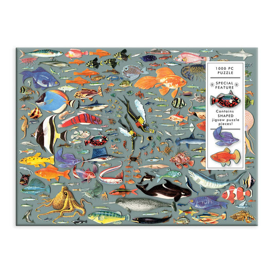 Galison Deepest Dive 1000 Piece Puzzle