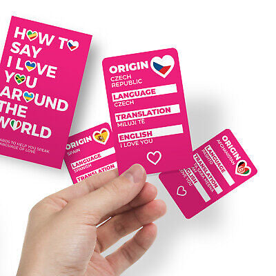 How to Say I Love You Around The World