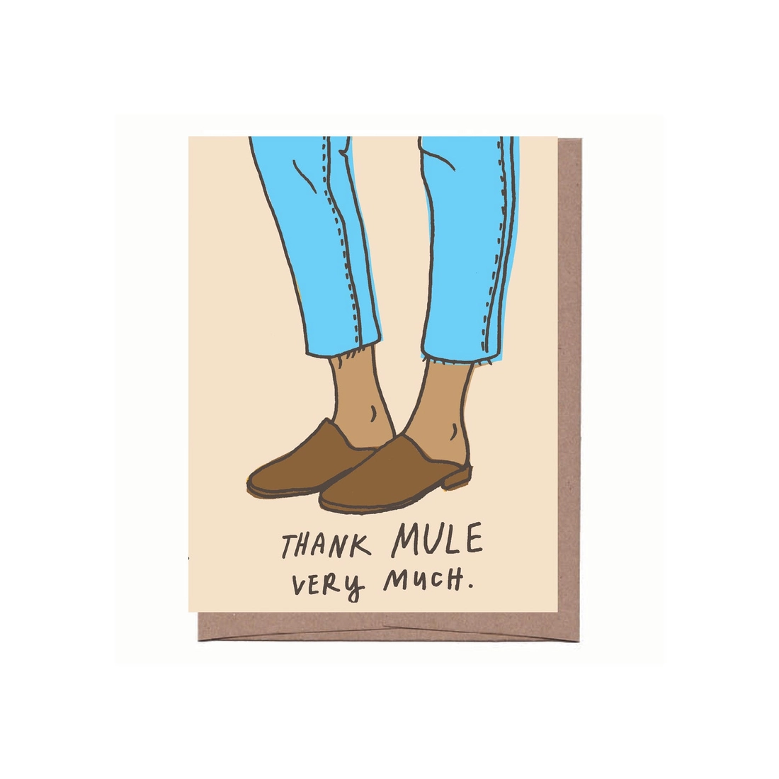Thank Mule Very Much Card