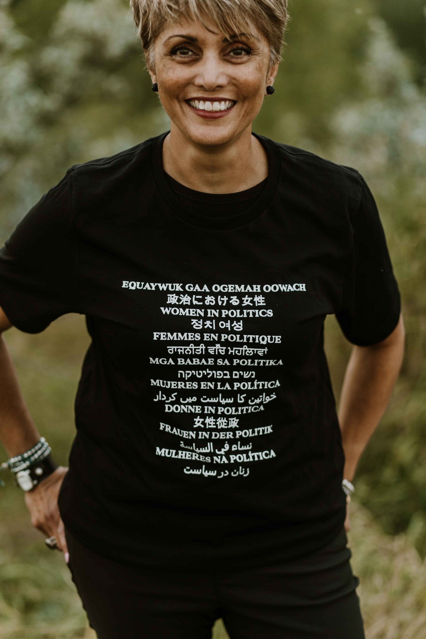 Women in Politics Languages Adult Unisex T-Shirt
