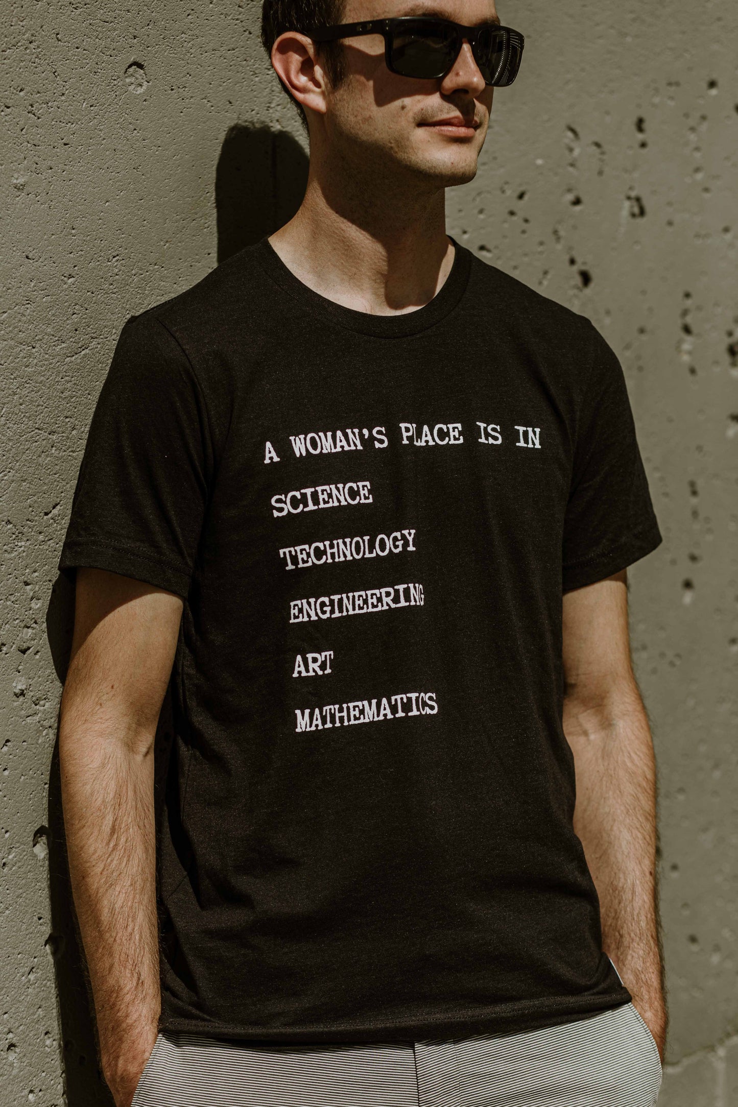 Madame Premier A Woman's Place Is In Science Adult T-Shirt