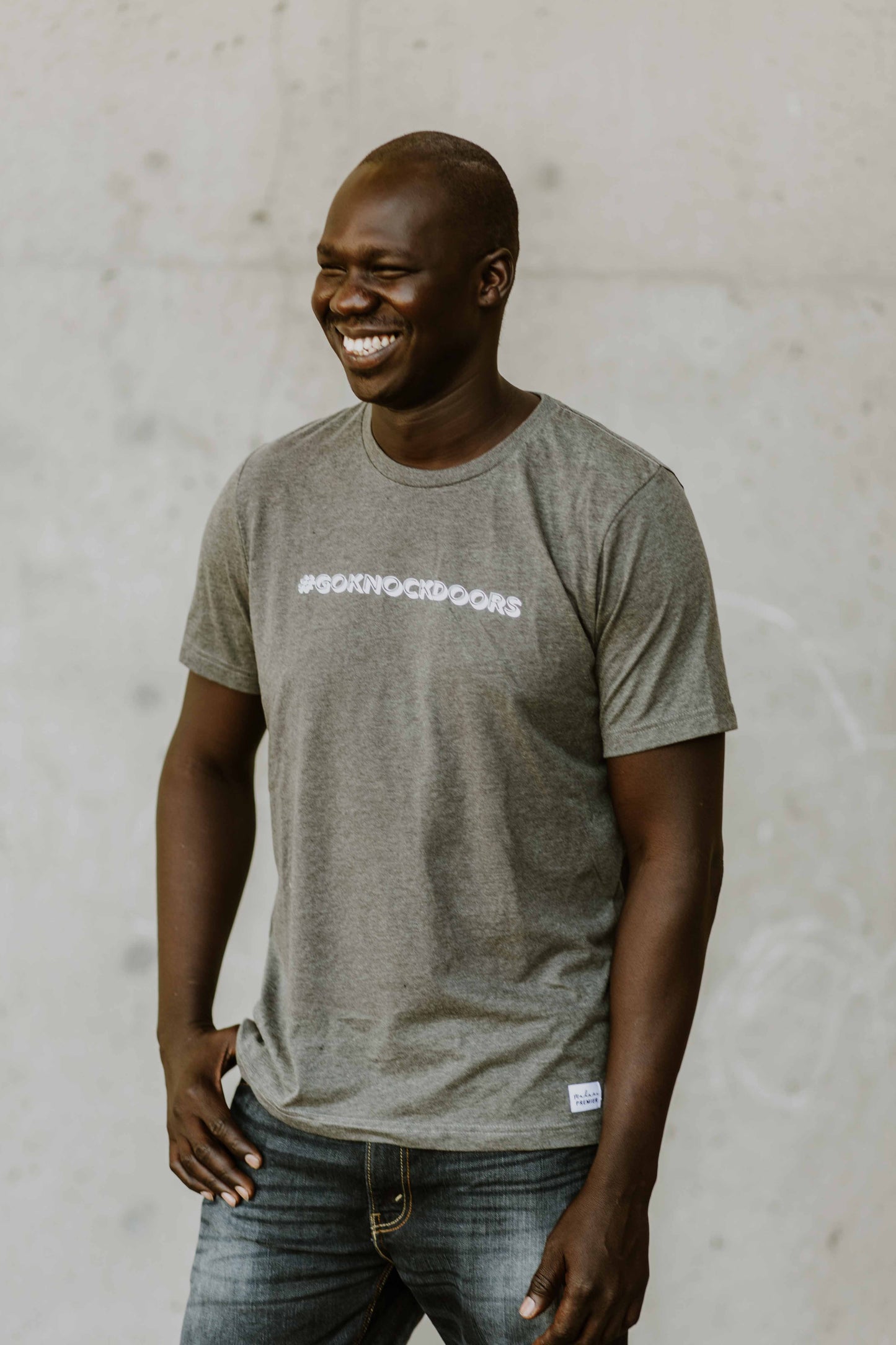 Madame Premier #GoKnockDoors Adult T-Shirt