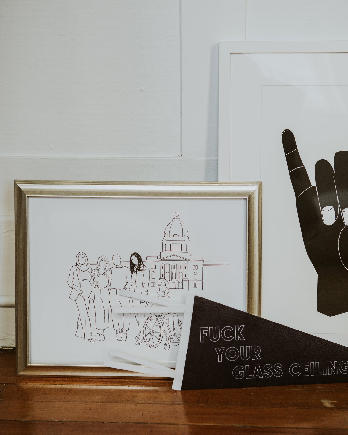 Madame Premier Legislature Letterpress Print