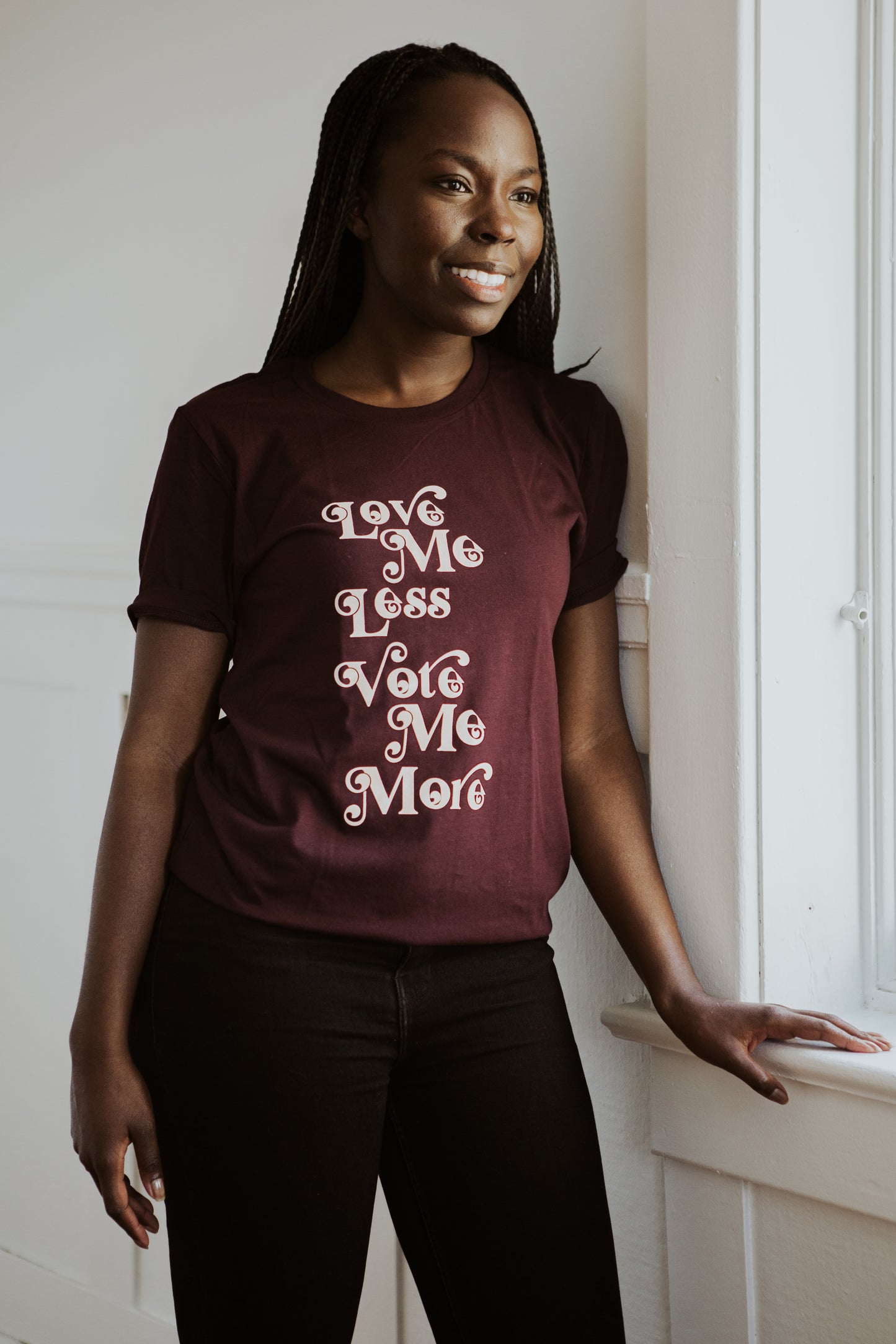 Madame Premier Love Me Less Vote Me More Adult Unisex T-Shirt