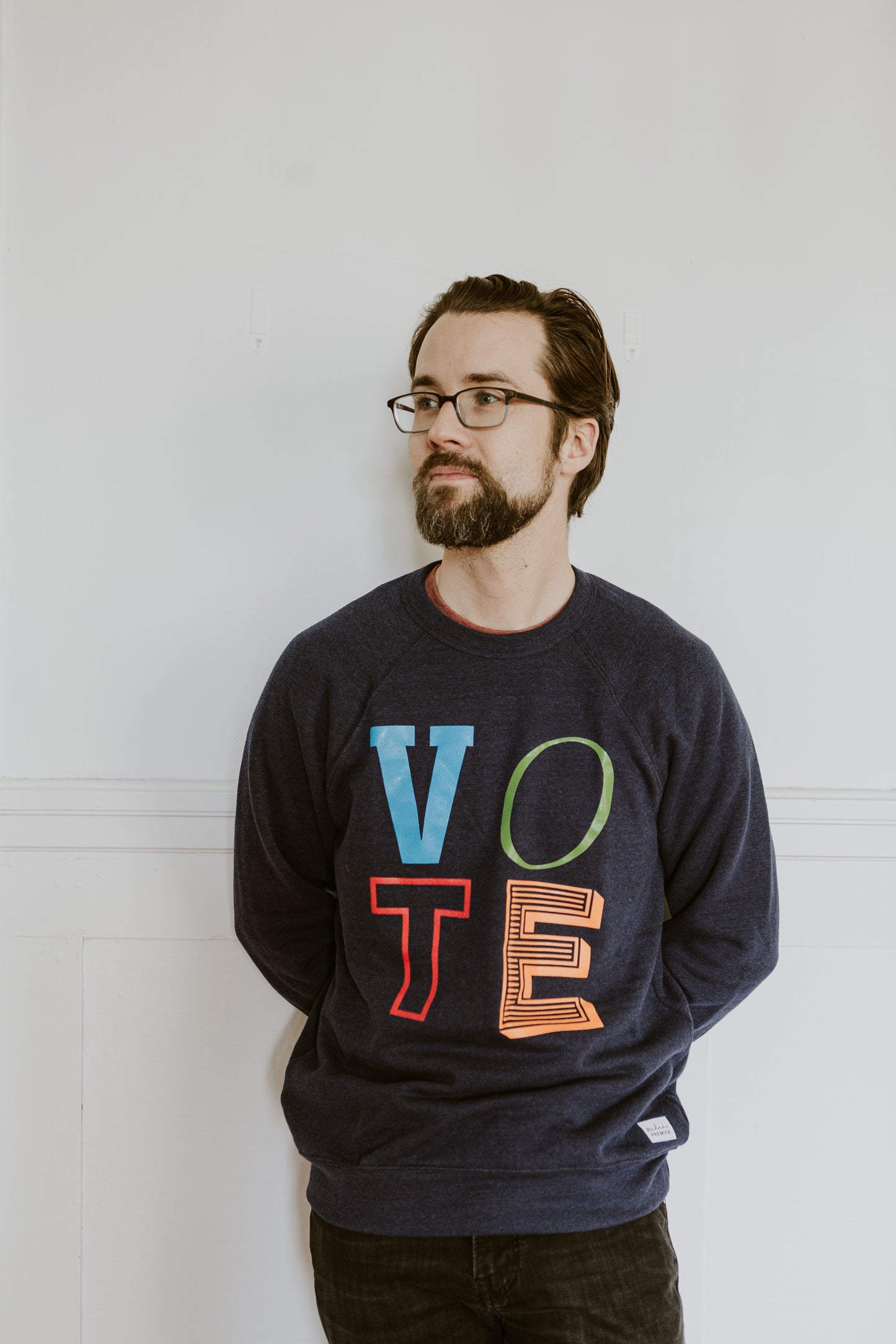 Madame Premier Multi-Partisan Vote Adult Unisex Crewneck Sweater