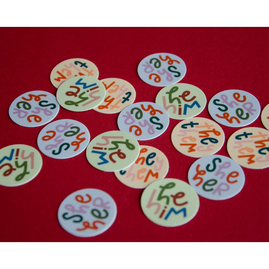 He Him Pronouns Sticker