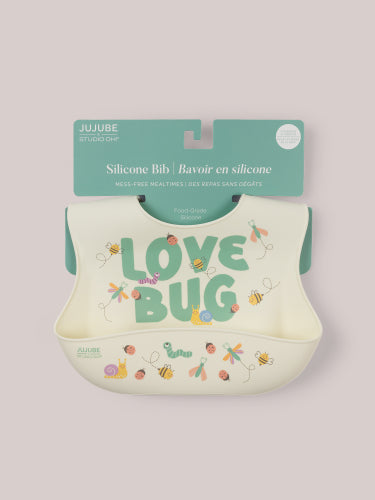 Silicone Love Bug Bib