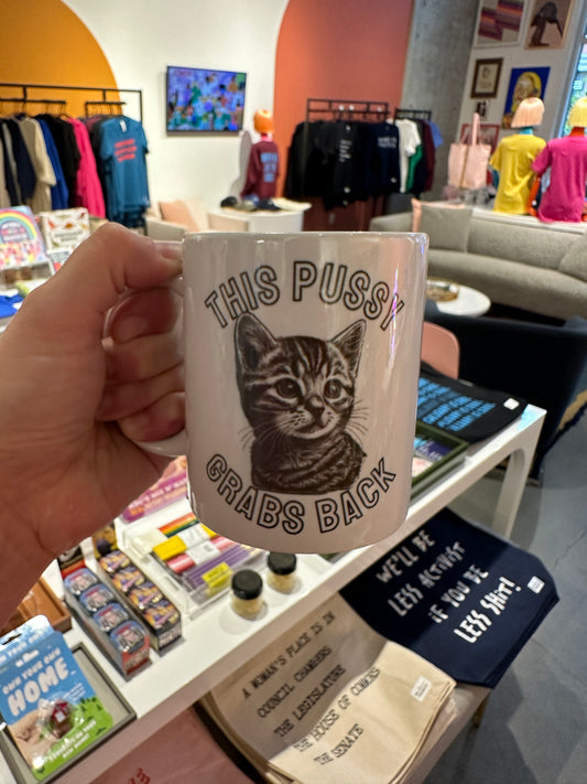 Madame Premier This Pussy Cat Grabs Back Mug