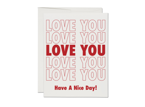 Love You Card