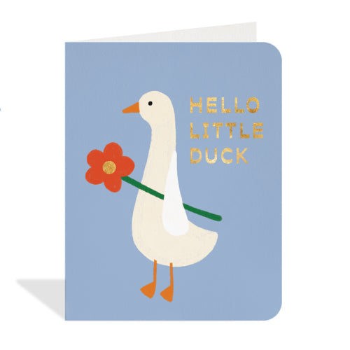 Hello Little Duck Card