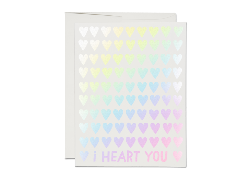 I Heart You Card