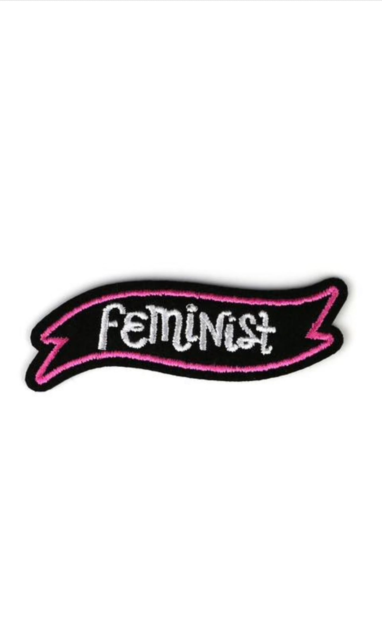 Feminist Iron On Patch