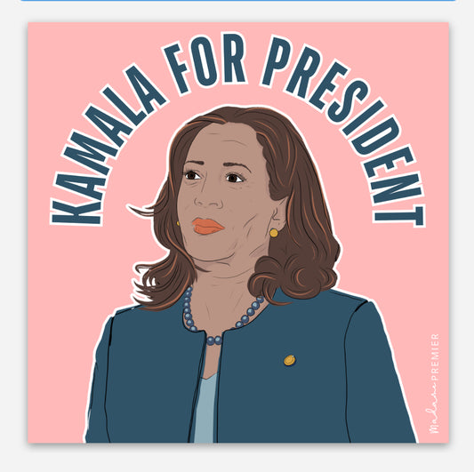 Madame Premier Kamala For President Sticker