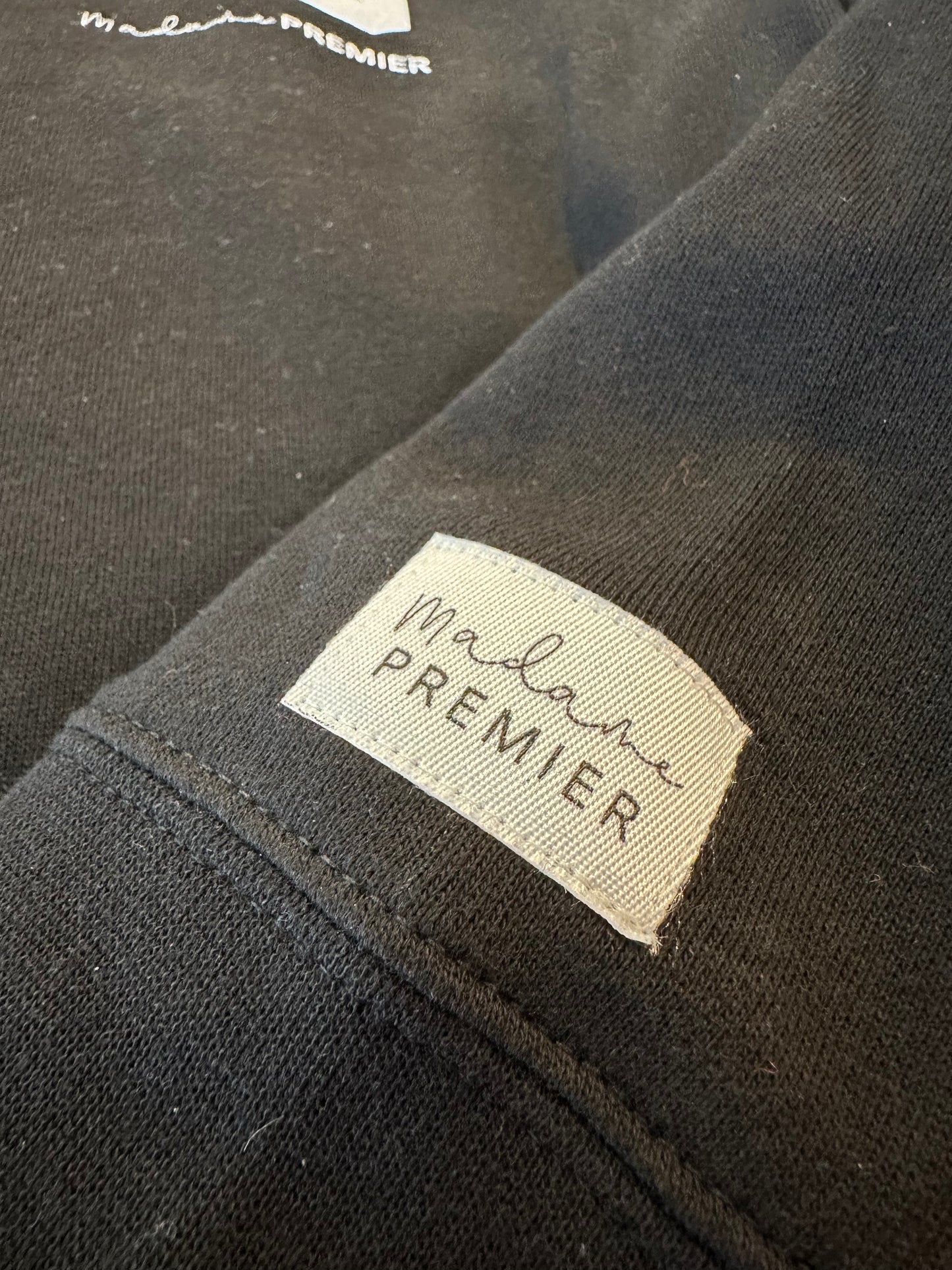 Madame Premier Politics Black Adult Sweater