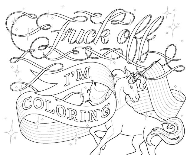 Fucking Awesome Coloring Book