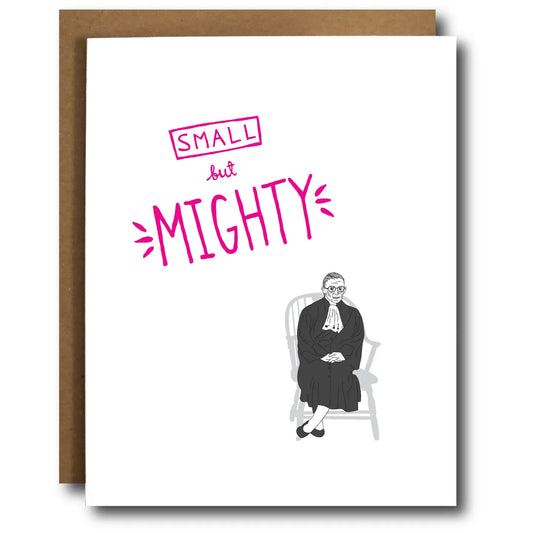 Small But Mighty RBG Card