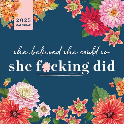 2025 She Believed She Could Calendar