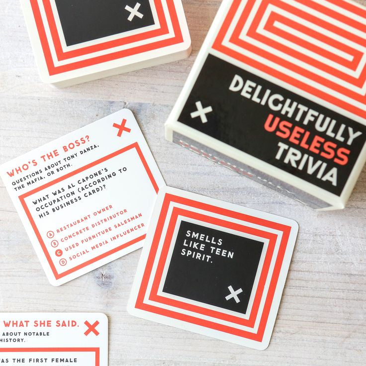 Delightfully Useless Trivia Game