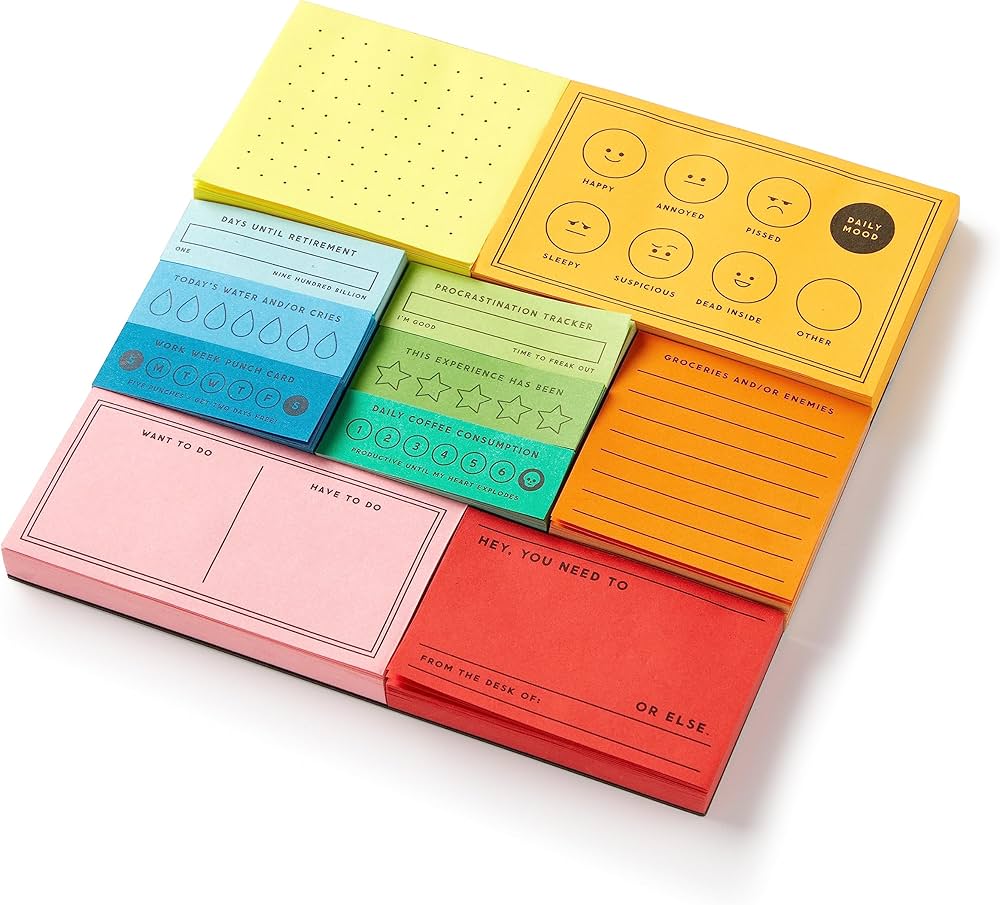 I’ve Got A Few Notes Tear-Off Notepad Set