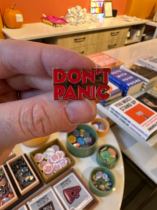 Don’t Panic Pin