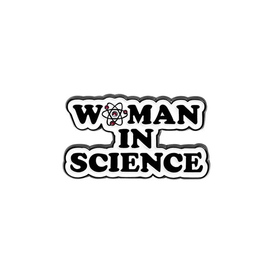 Woman In Science Pin