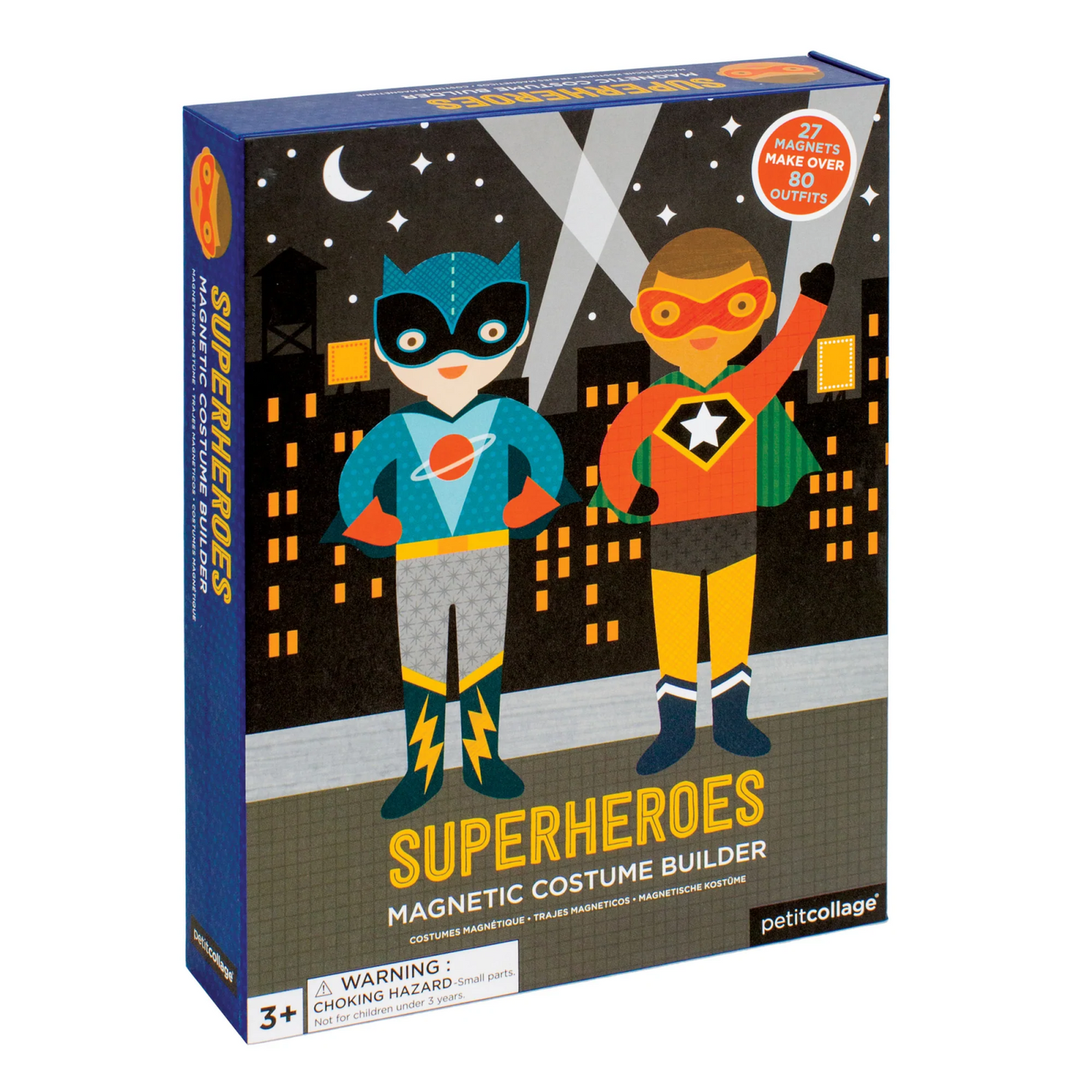 Superheros Magnetic Dress-Up Play Set